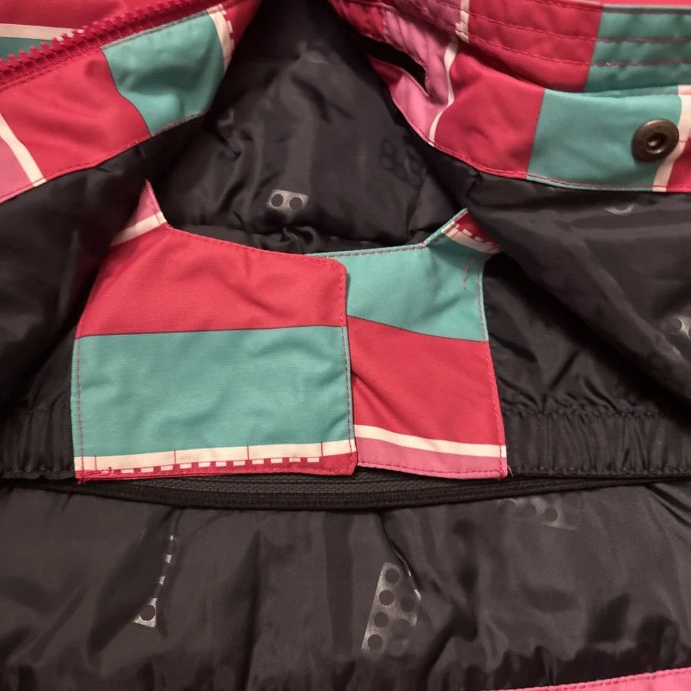 Lego Wear WINTER Jacket Coat  Size 4 Years Pink Teal